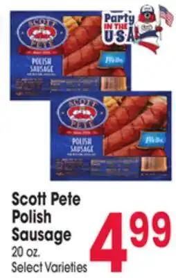 Jewel-Osco Scott Pete Polish Sausage offer