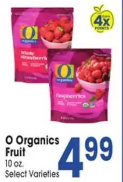 Jewel-Osco O Organics Fruit offer