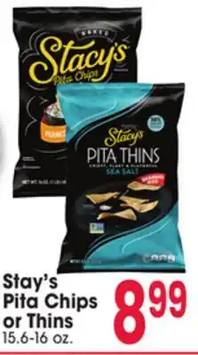 Jewel-Osco Stacy's Pita Chips or Thins offer