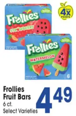 Jewel-Osco Frollies Fruit Bars offer