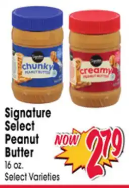 Jewel-Osco Signature Select Peanut Butter offer