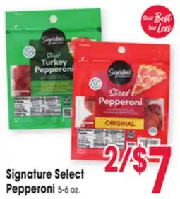 Jewel-Osco Signature Select Pepperoni offer