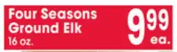 Jewel-Osco Four Seasons Ground Elk offer