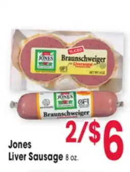 Jewel-Osco Jones Liver Sausage offer