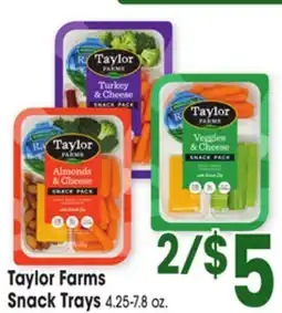 Jewel-Osco Taylor Farms Snack Trays offer