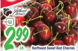 Jewel-Osco Northwest Sweet Red Cherries offer