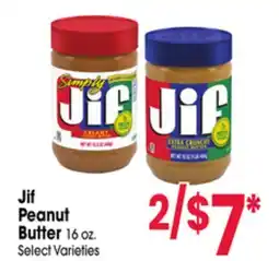 Jewel-Osco Jif Peanut Butter offer