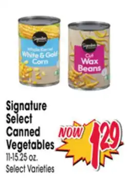 Jewel-Osco Signature Select Canned Vegetables offer