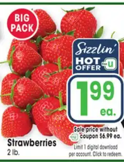 Jewel-Osco Strawberries offer
