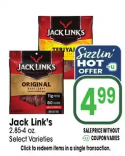 Jewel-Osco Jack Link's offer