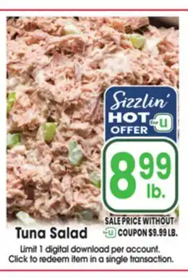 Jewel-Osco Tuna Salad offer