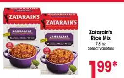 Jewel-Osco Zatarain's Rice Mix offer