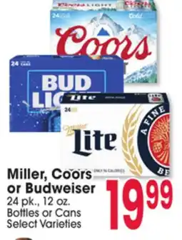 Jewel-Osco Miller, Coors or Budweiser offer