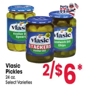 Jewel-Osco Vlasic Pickles offer