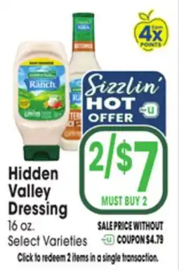 Jewel-Osco Hidden Valley Dressing offer