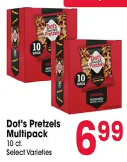Jewel-Osco Dot's Pretzels Multipack offer