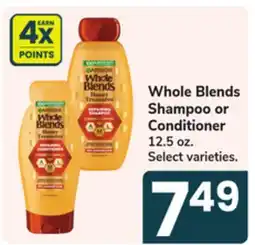 Jewel-Osco Whole Blends Shampoo or Conditioner offer