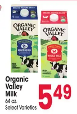 Jewel-Osco Organic Valley Milk offer