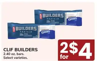 Jewel-Osco CLIF BUILDERS offer
