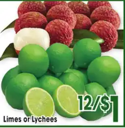 Jewel-Osco Limes or Lychees offer