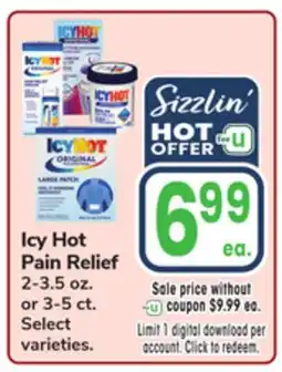 Jewel-Osco Icy Hot Pain Relief offer