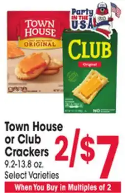 Jewel-Osco Town House or Club Crackers offer