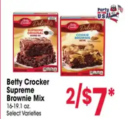 Jewel-Osco Betty Crocker Supreme Brownie Mix offer