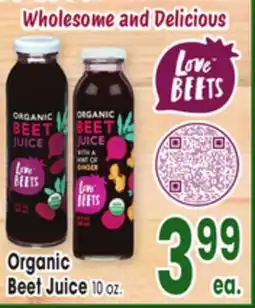 Jewel-Osco Organic Beet Juice offer