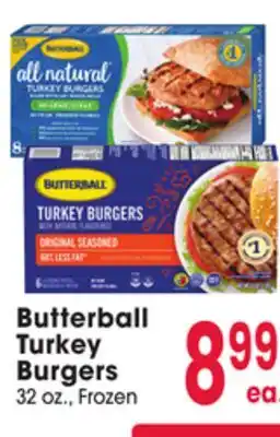 Jewel-Osco Butterball Turkey Burgers offer