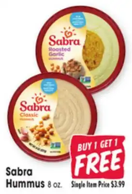Jewel-Osco Sabra Hummus offer