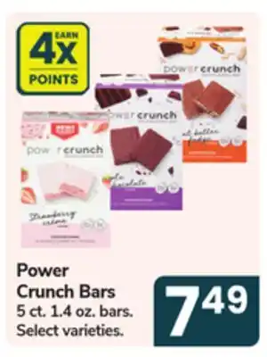 Jewel-Osco Power Crunch Bars offer
