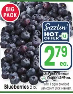 Jewel-Osco Blueberries offer