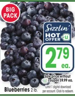 Jewel-Osco Blueberries offer