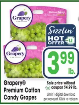 Jewel-Osco Grapery Premium Cotton Candy Grapes offer