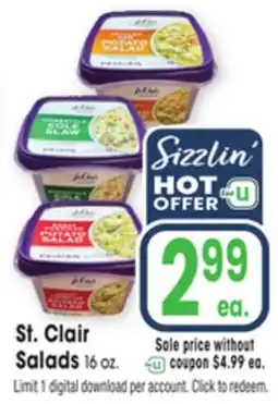 Jewel-Osco St. Clair Salads offer