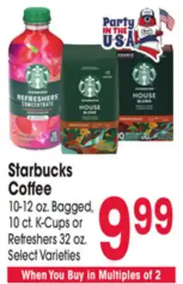 Jewel-Osco Starbucks Coffee offer