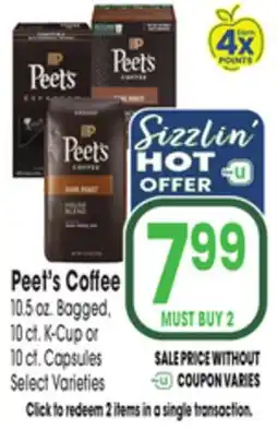 Jewel-Osco Peet's Coffee offer