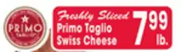 Jewel-Osco Primo Taglio Swiss Cheese offer