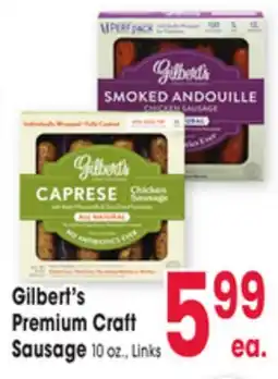 Jewel-Osco Gilbert's Premium Craft Sausage offer