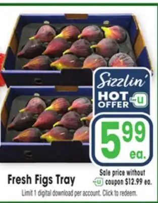 Jewel-Osco Fresh Figs Tray offer