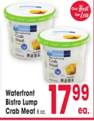 Jewel-Osco Waterfront Bistro Lump Crab Meat offer