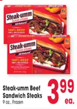 Jewel-Osco Steak-umm Beef Sandwich Steaks offer