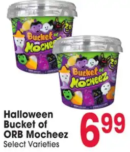 Jewel-Osco Halloween Bucket of ORB Mocheez offer