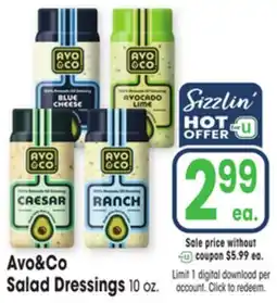 Jewel-Osco Avo&Co Salad Dressings offer