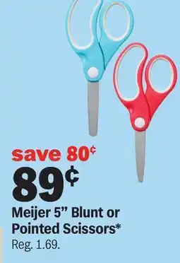 Meijer Meijer 5 Blunt or Pointed Scissors offer