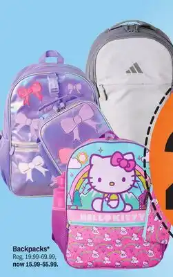 Meijer Backpacks offer