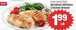 Tony’s Fresh Market Fresh Jumbo Pack Boneless Skinless Chicken Breast offer