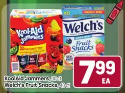 Tony’s Fresh Market KoolAid Jammers, 30 ct Welch's Fruit Snacks, 40 ct offer