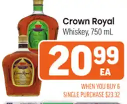 Tony’s Fresh Market Crown Royal Whiskey offer