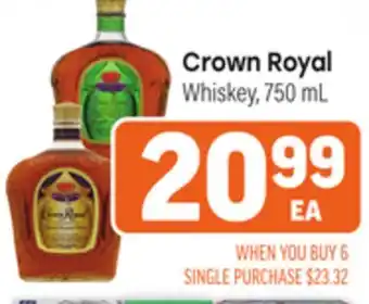Tony’s Fresh Market Crown Royal Whiskey offer